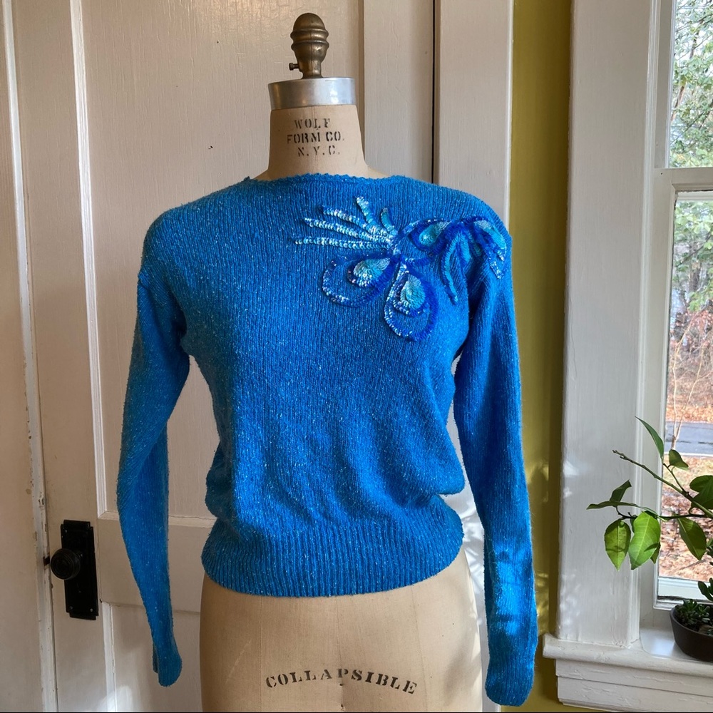Retro Silk/Angora Sweater